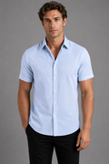 Men's Stylish Short Sleeve Shirt | Slim Fit