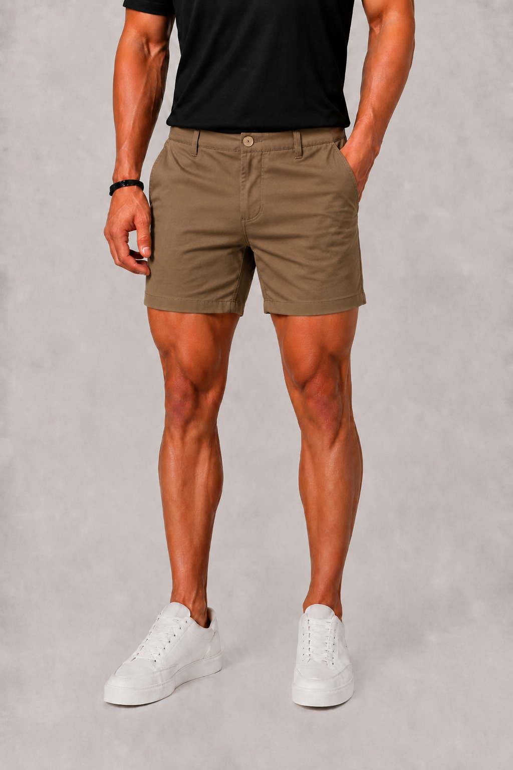 Men's Classic Chino Shorts Relaxed Fit Casual Everyday Summer Wear