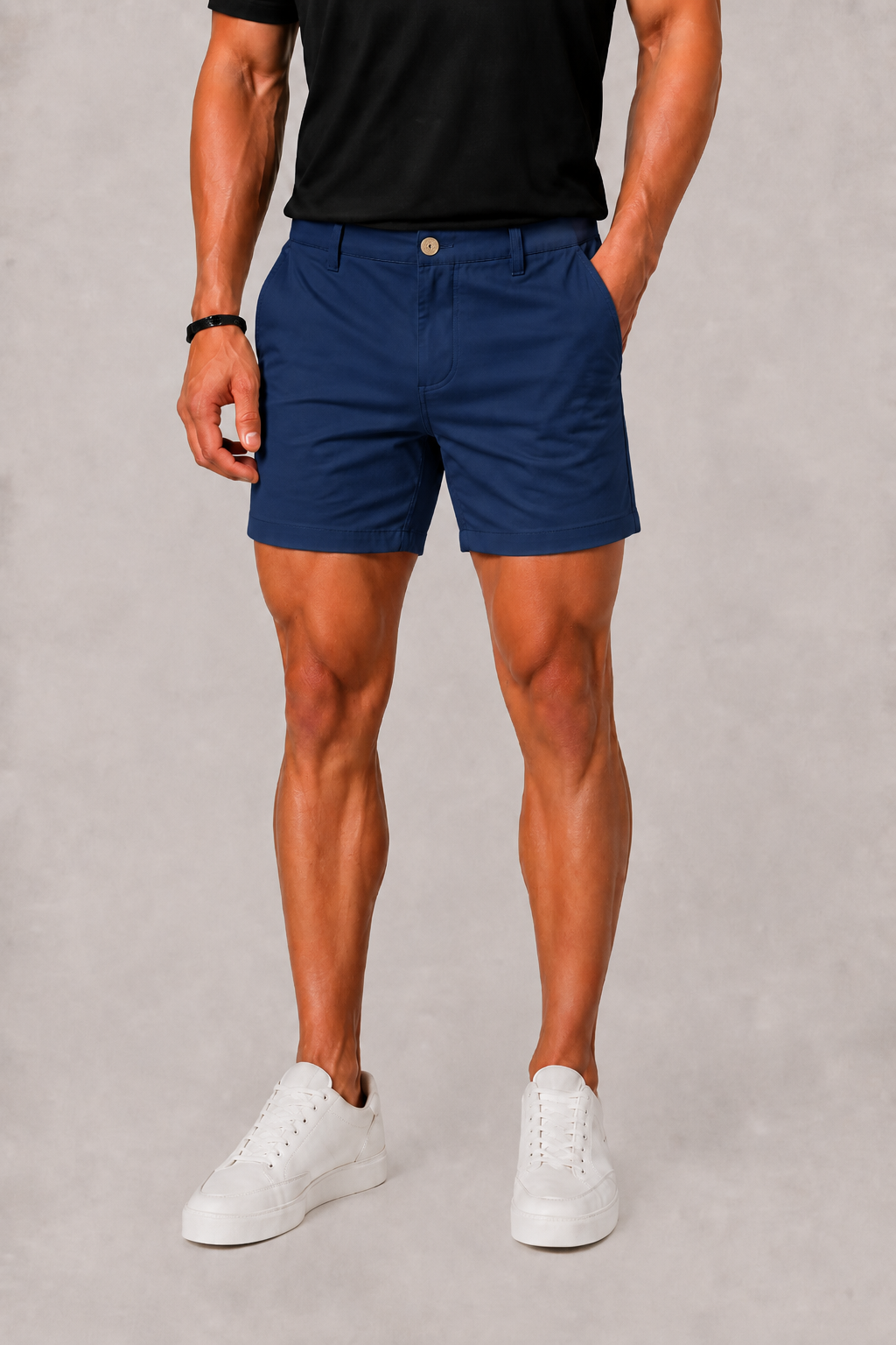 Men's Classic Chino Shorts Relaxed Fit Casual Everyday Summer Wear