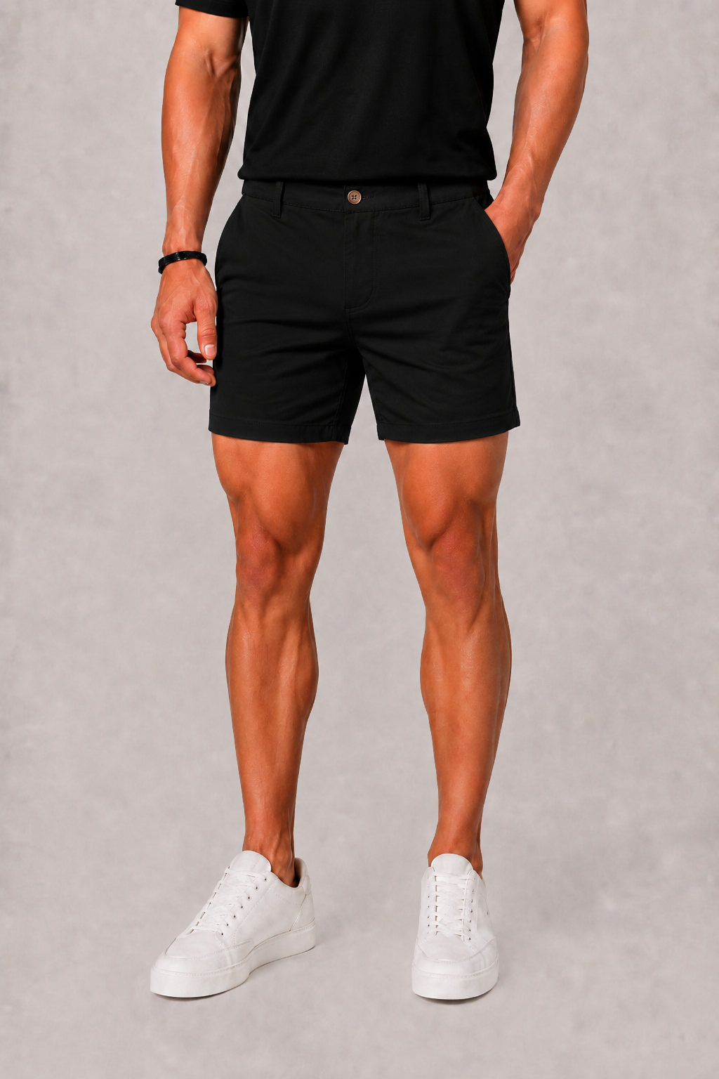 Men's Classic Chino Shorts Relaxed Fit Casual Everyday Summer Wear