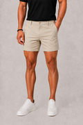 Men's Classic Chino Shorts Relaxed Fit Casual Everyday Summer Wear