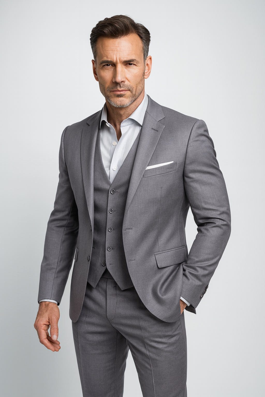 Men's Stylish Slim Fit Suit | Elegant