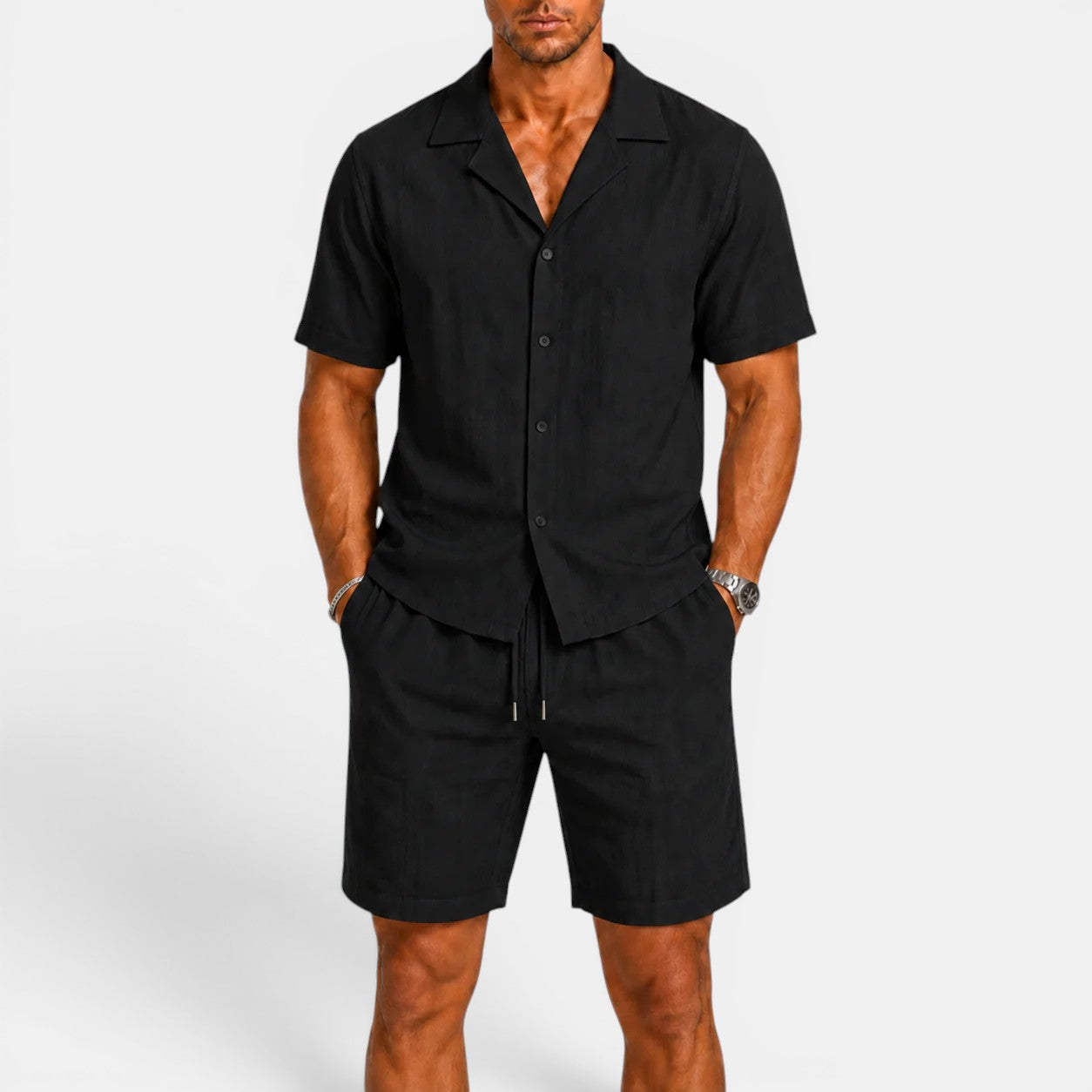 Men's Casual Breathable Short Set | Stylish
