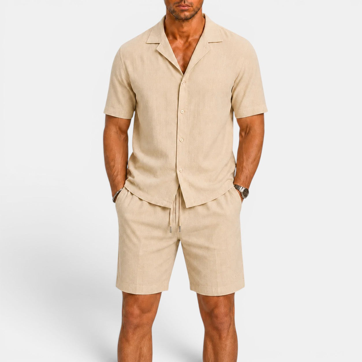 Men's Casual Breathable Short Set | Stylish