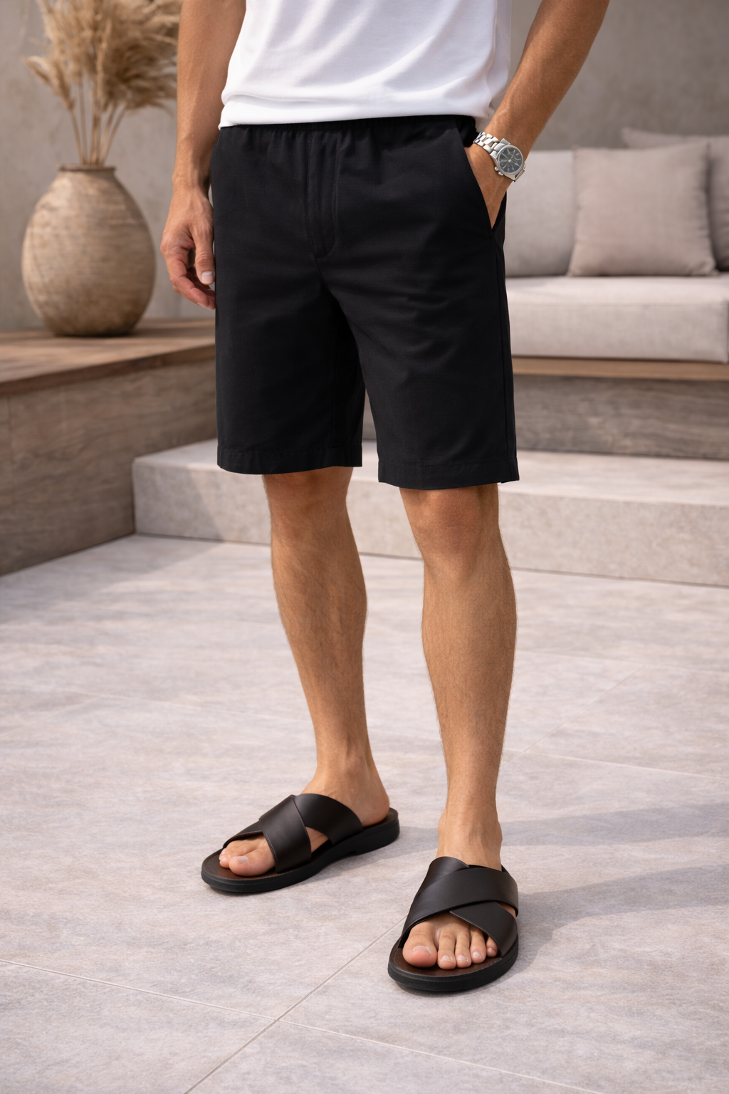 Men's Casual Cross Strap Sandals | Summer Style