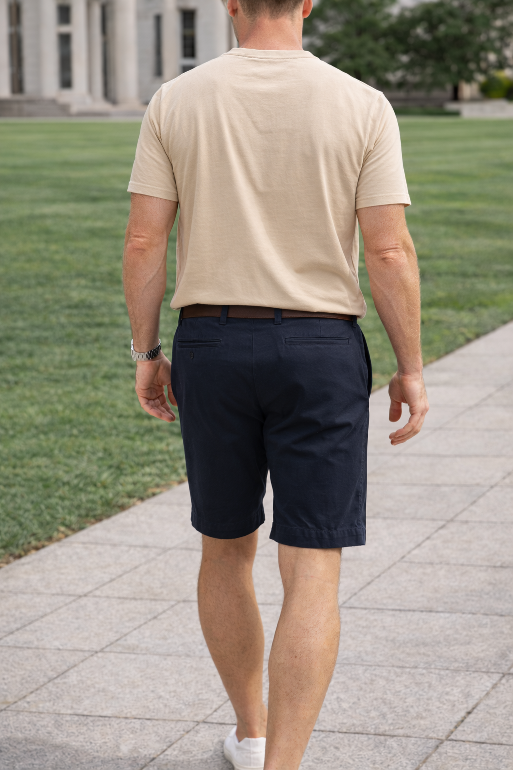 Men's Tailored Stretch Shorts | Smart Casual