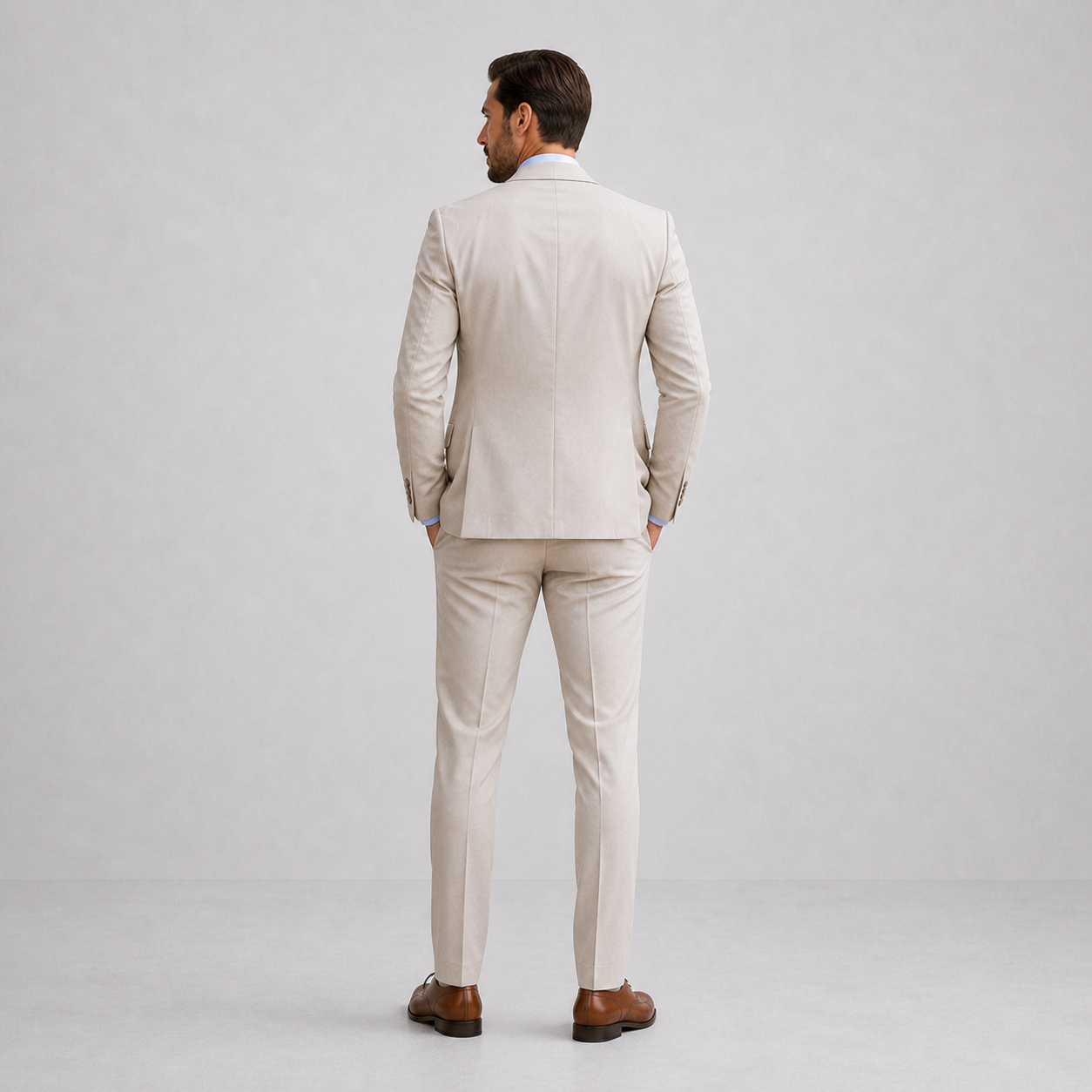 Men's Stylish Three-Piece Suit | Classic