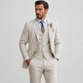 Men's Stylish Three-Piece Suit | Classic