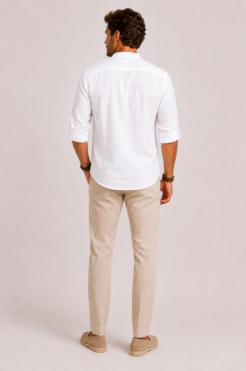 Men's Casual Stand Collar Shirt | Stylish