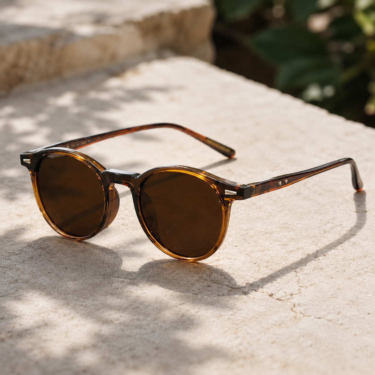Men's Round Polarized Sunglasses | Retro