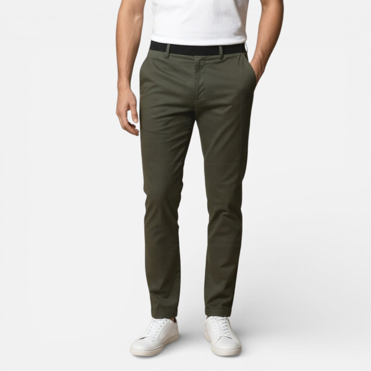 Men’s Stylish Slim Fit Chino Trousers | Versatile Casual Wear