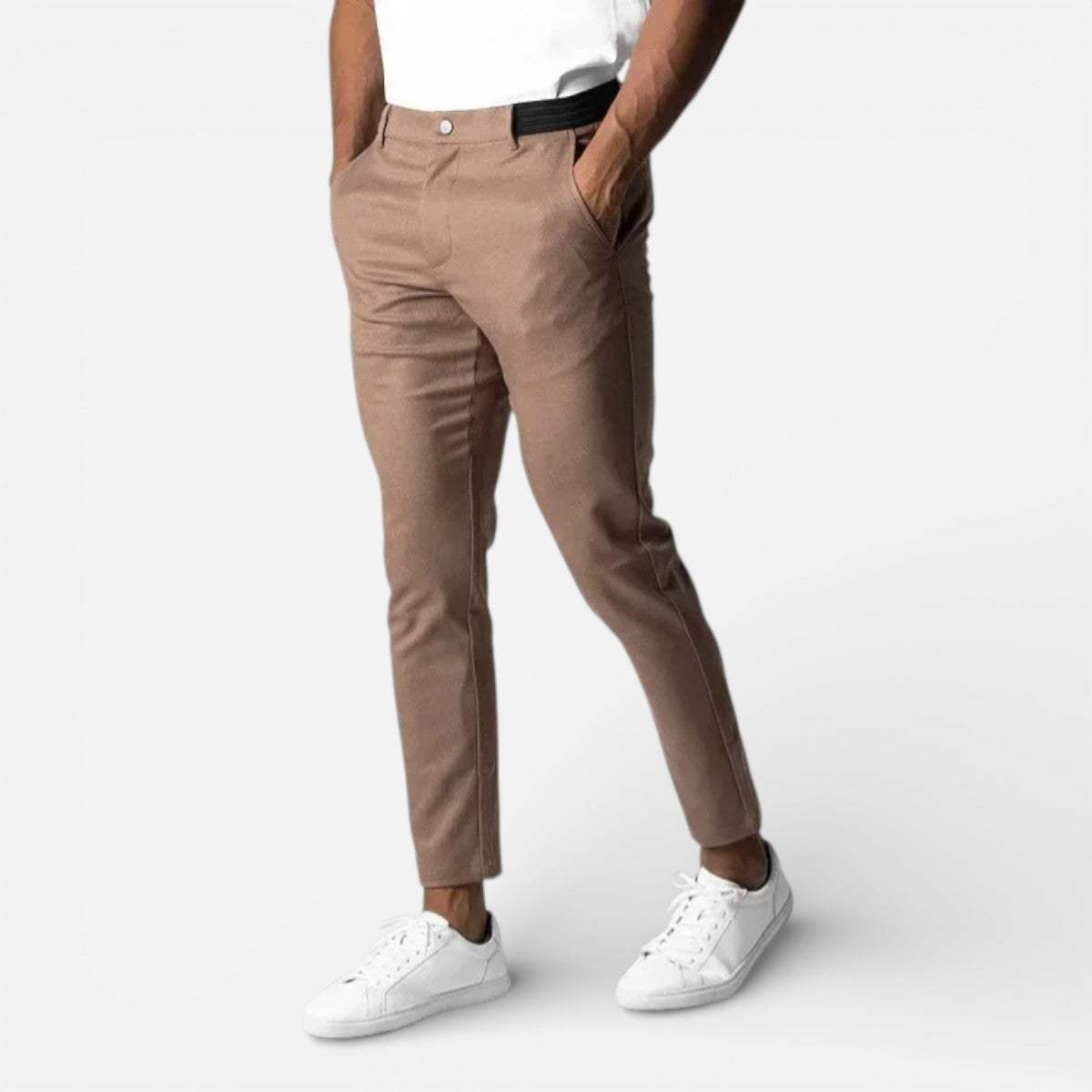 Men’s Stylish Slim Fit Chino Trousers | Versatile Casual Wear