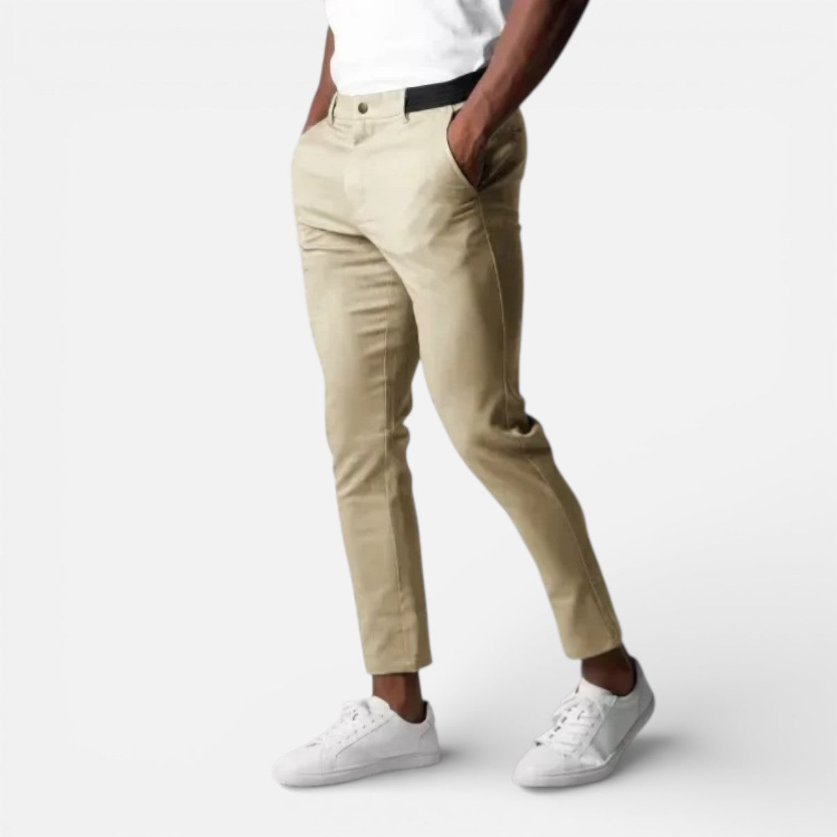 Men’s Stylish Slim Fit Chino Trousers | Versatile Casual Wear