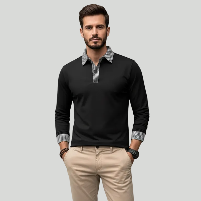 Classic Long Sleeve Polo