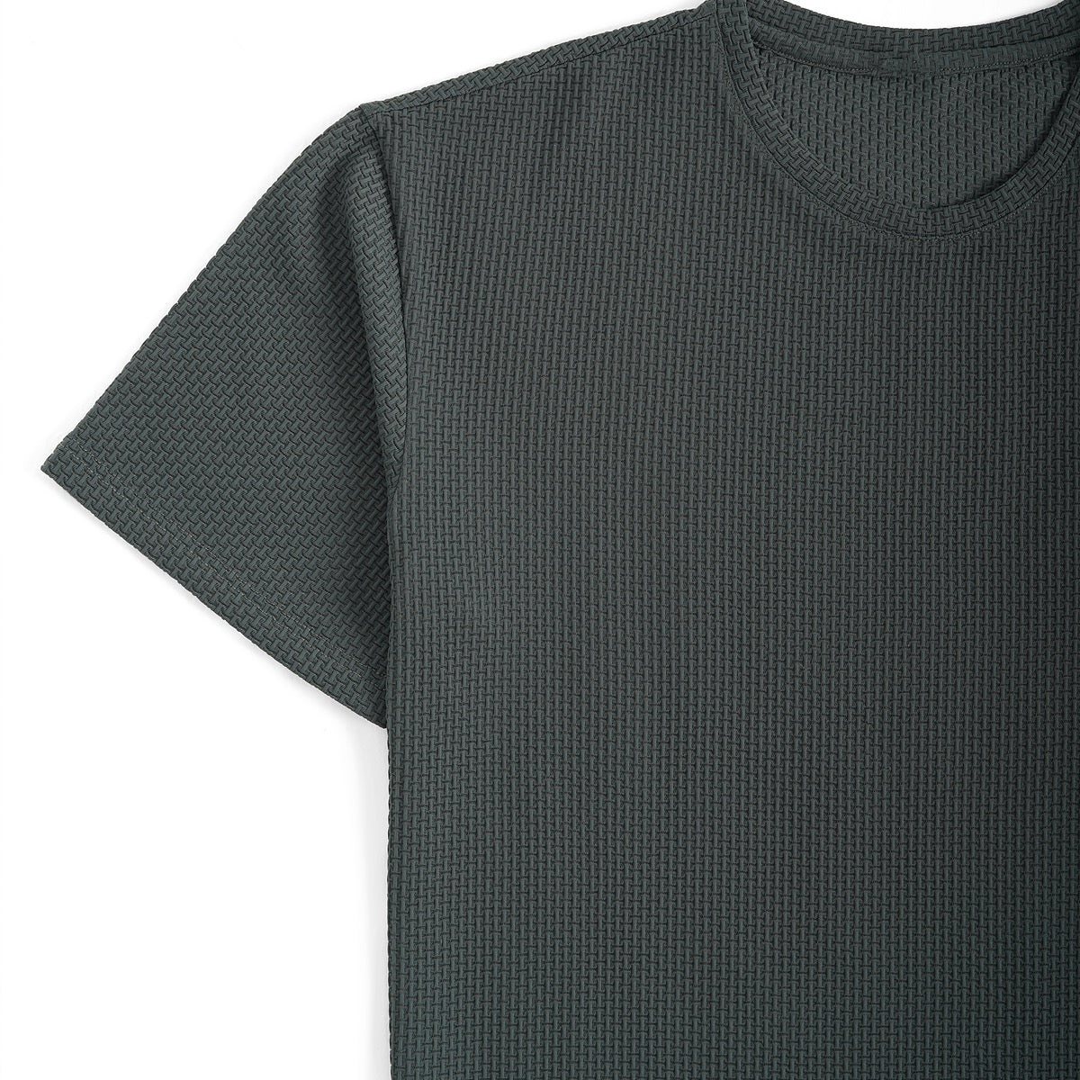 Men's Elegant Casual Tee | Short Sleeve