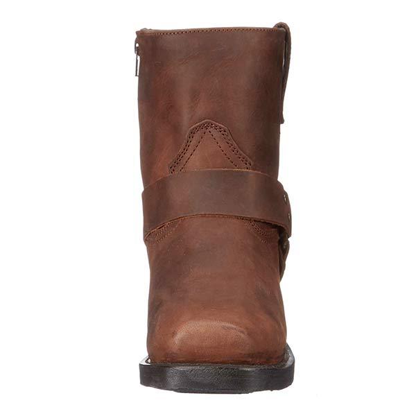 Men’s Ankle Boots with Harness Strap
