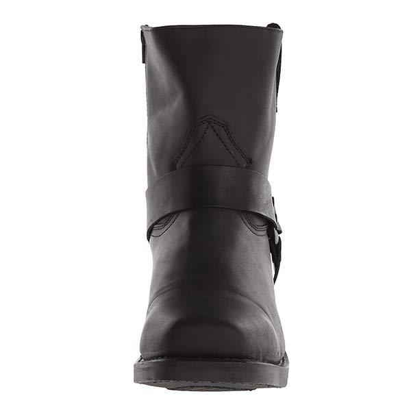 Men’s Ankle Boots with Harness Strap