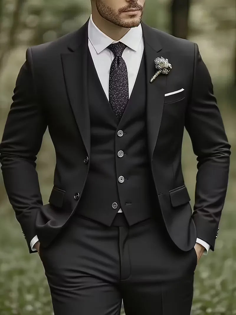 Men's Stylish Slim Fit Suit Set | Classic