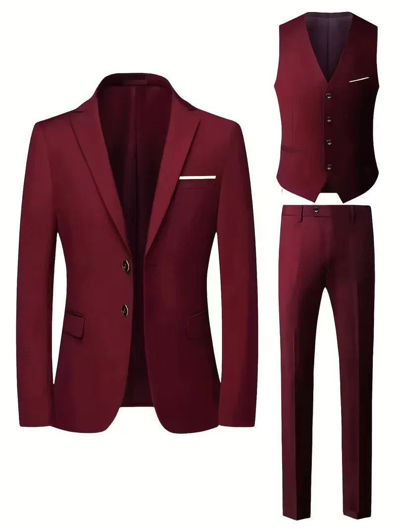 Men's Stylish Slim Fit Suit Set | Classic