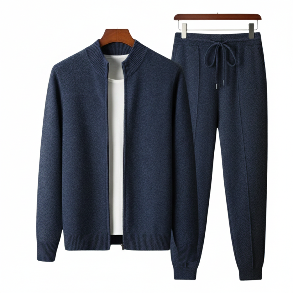 Men's Casual Tracksuit | Modern Wool