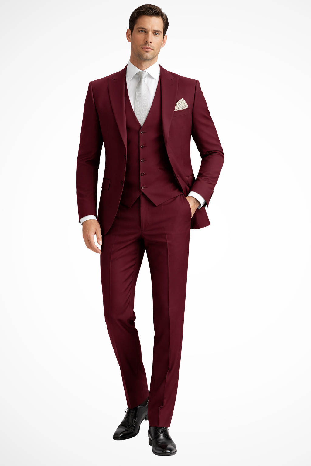 Men's Stylish Slim Fit Suit | Three-Piece