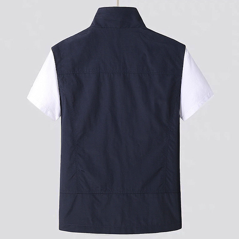 Men's Quick-Drying Vest Breathable Lightweight Activewear Outdoor Performance