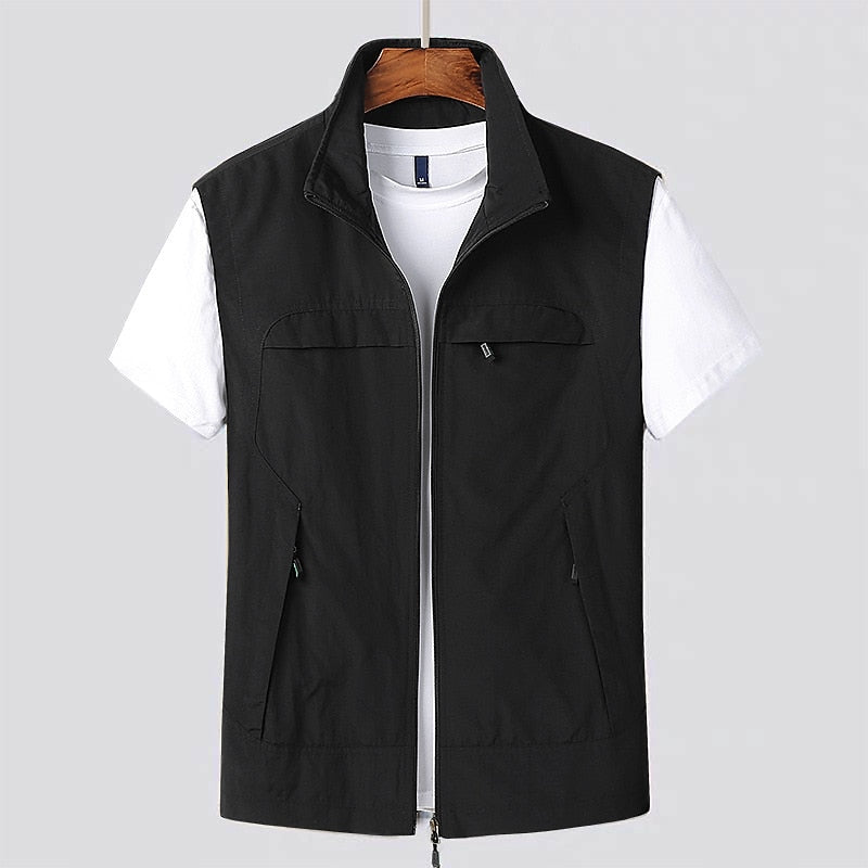 Men's Quick-Drying Vest Breathable Lightweight Activewear Outdoor Performance