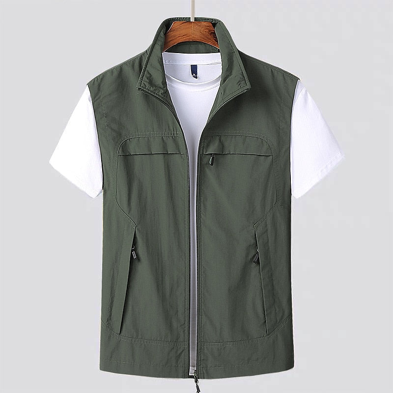 Men's Quick-Drying Vest Breathable Lightweight Activewear Outdoor Performance