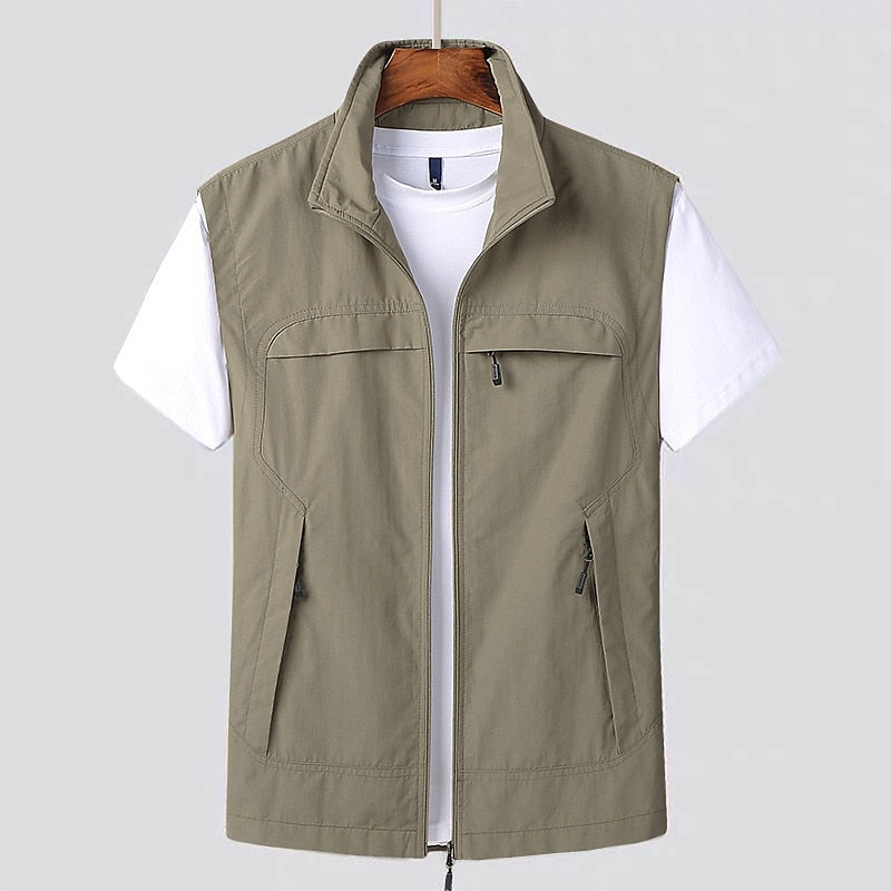 Men's Quick-Drying Vest Breathable Lightweight Activewear Outdoor Performance