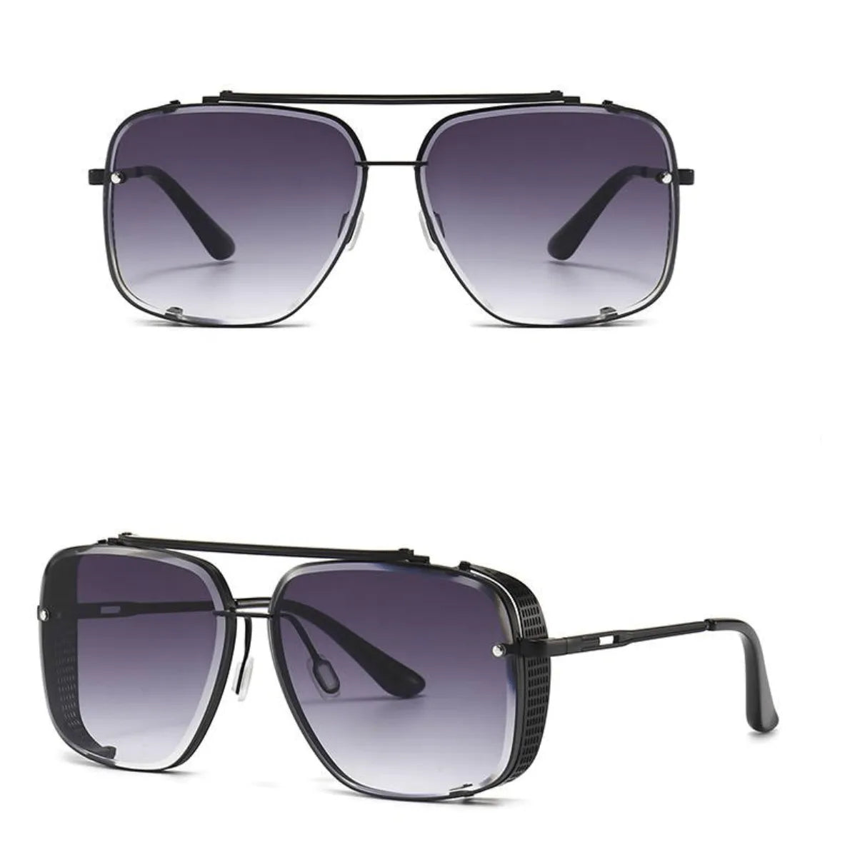 Men’s Elegant Metal Sunglasses | UV400 Protection