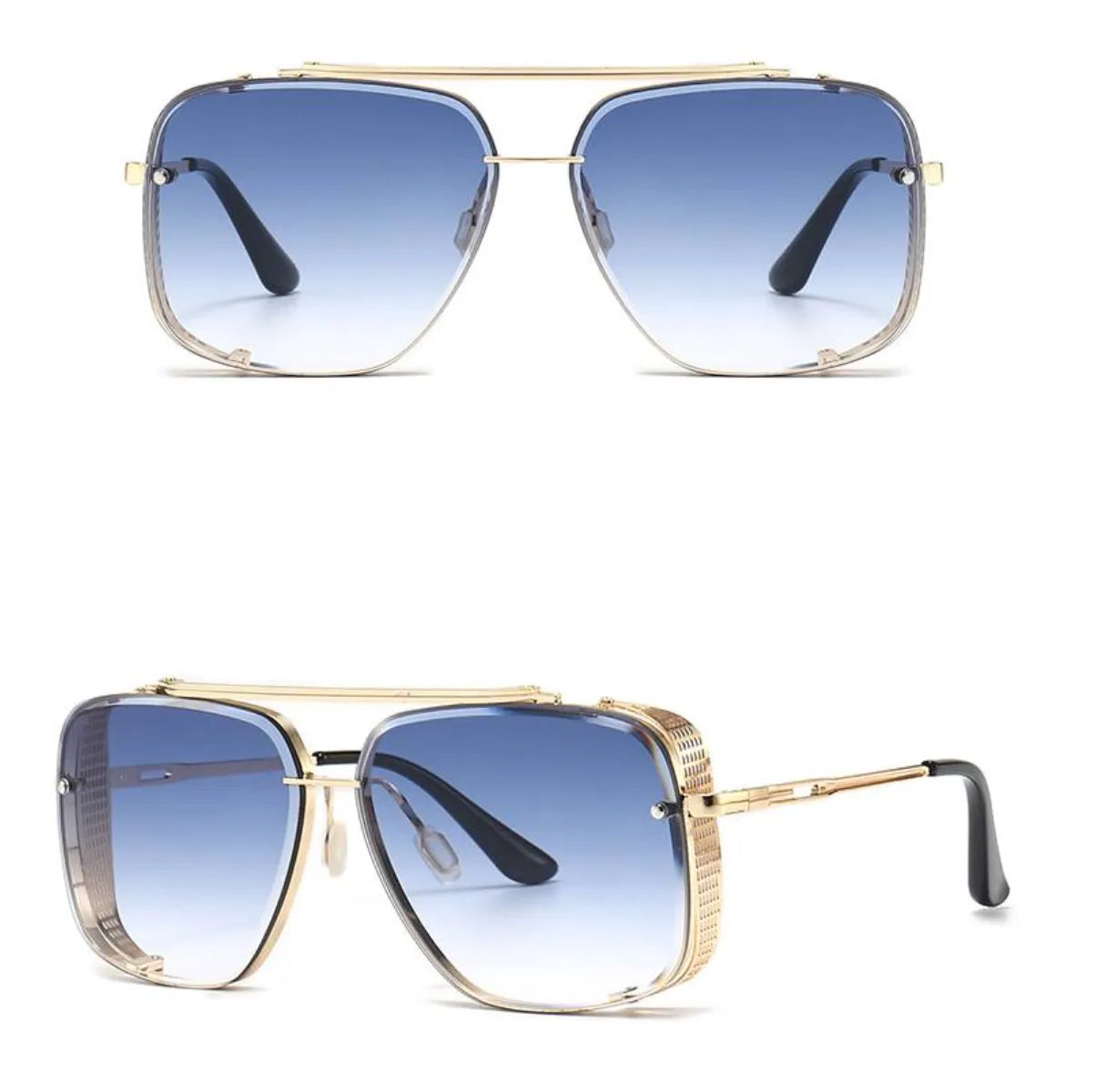 Men’s Elegant Metal Sunglasses | UV400 Protection