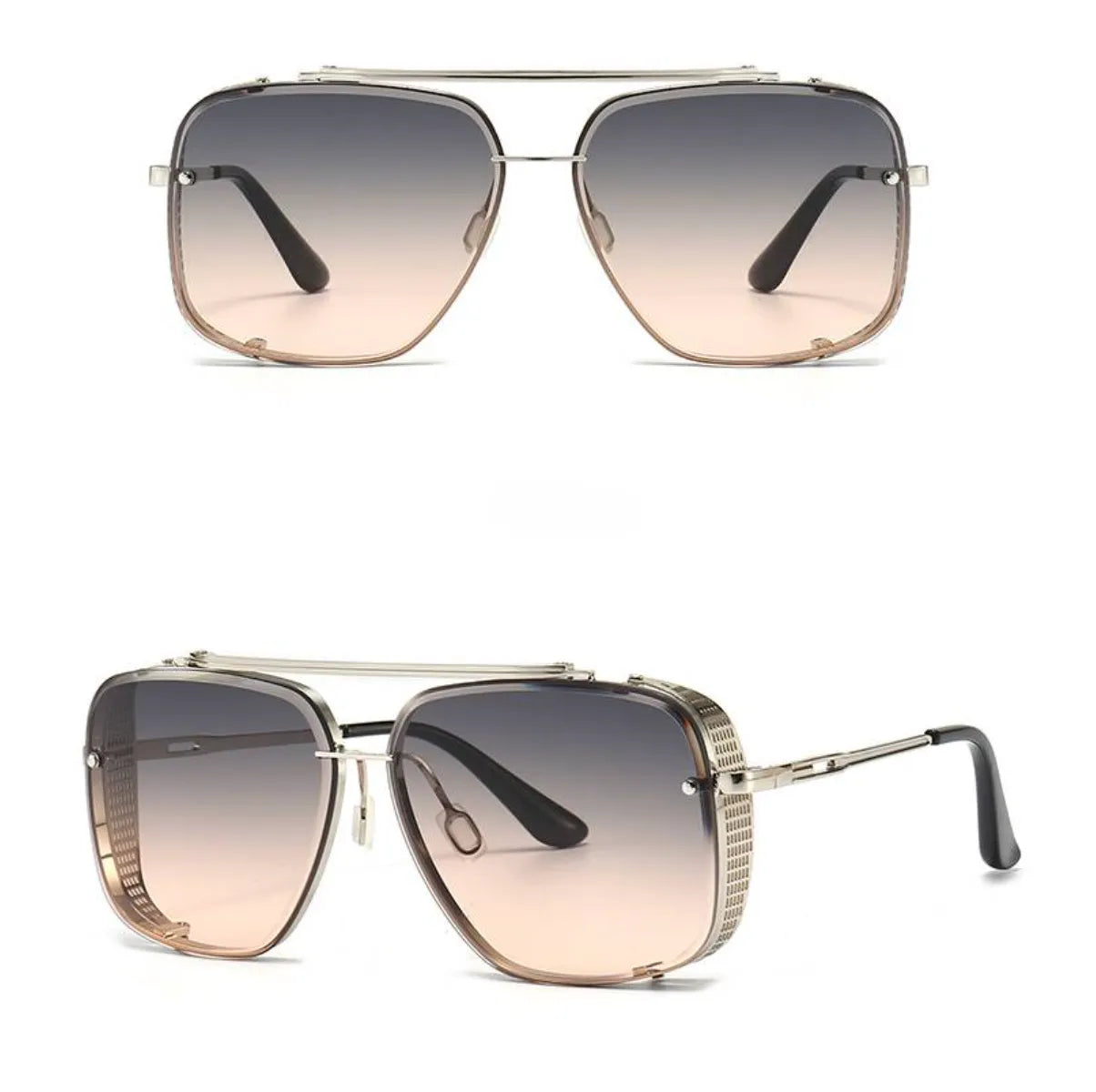 Men’s Elegant Metal Sunglasses | UV400 Protection