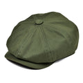 Men's Newsboy Cap Twill 8-Panel Flat Cap Baker Boy Classic Casual Everyday Vintage Outdoor Versatile Alfie