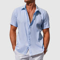 Men's Casual Short Sleeve Shirt | Stylish Top