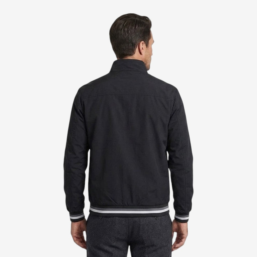 Men's Classic Bomber Jacket Regular Fit Windbreaker Casual Everyday Wear