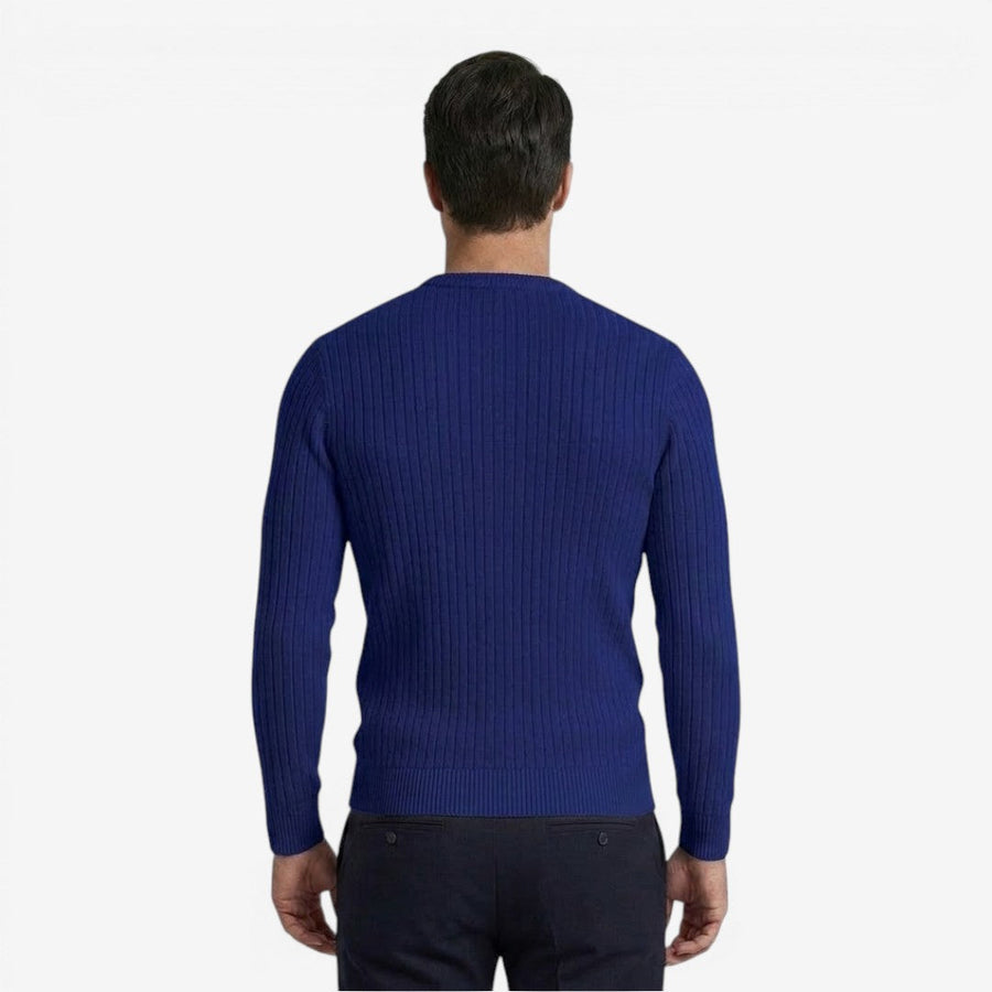 Men's Autumn Cable Knit Jumper Soft Casual Layering Comfortable Style