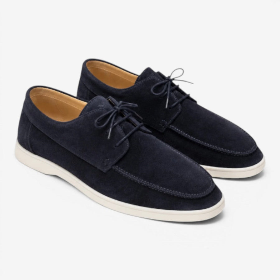 Men's Suede Loafers Smart Casual Slip-On Stylish Summer Footwear