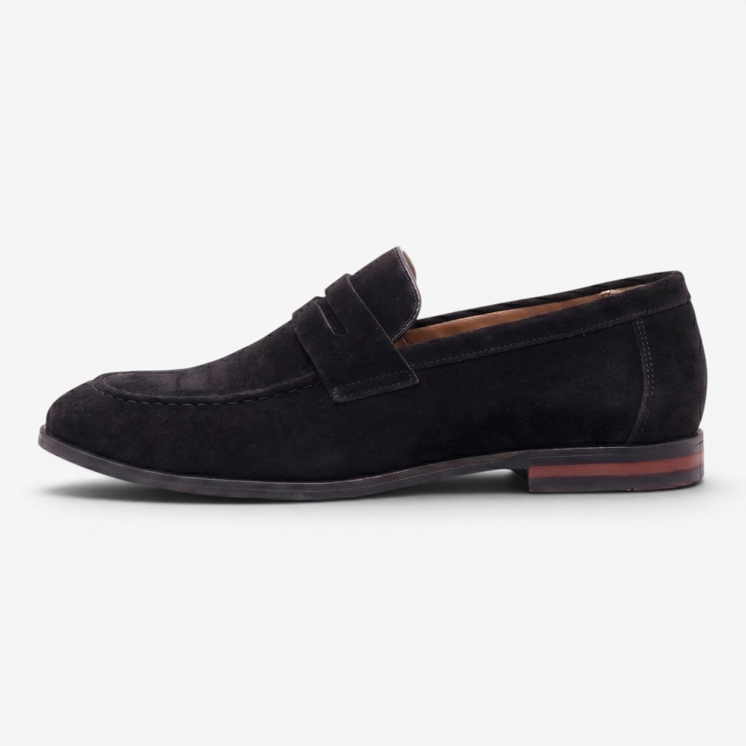 Men's Suede Loafers Slip-On Stylish Casual Shoes for Weddings