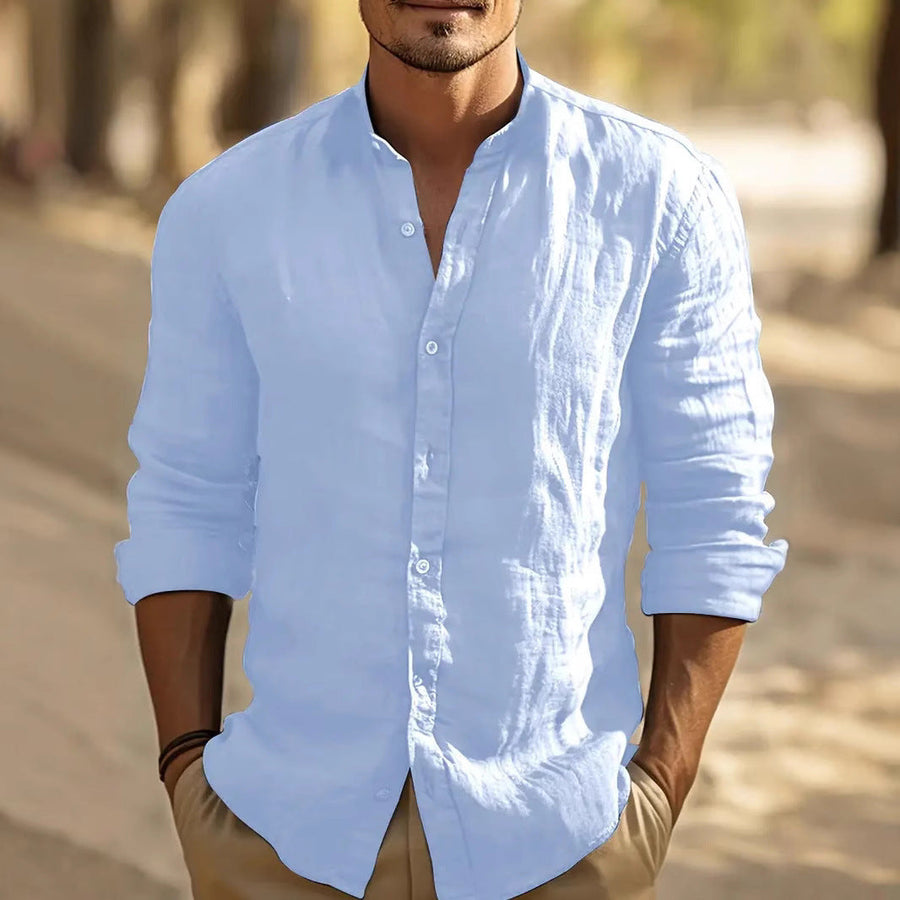 Men's Casual Shirt Short-Sleeve Button-Up Collared Holiday Beach Smart-Casual Relaxed Fit Everyday Versatile Corwin