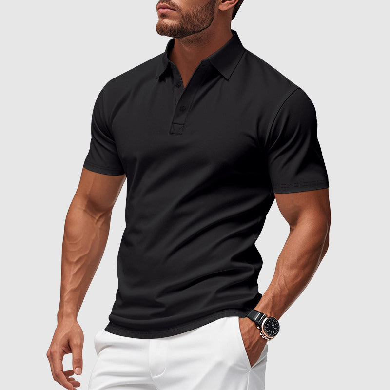 Men's Polo Shirt Classic Short-Sleeve Collared Regular Fit Casual Smart-Casual Everyday Golf Sport Versatile Grover