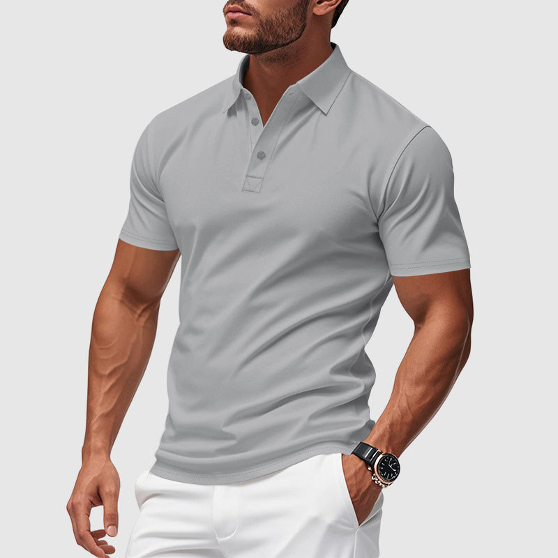 Men's Polo Shirt Classic Short-Sleeve Collared Regular Fit Casual Smart-Casual Everyday Golf Sport Versatile Grover
