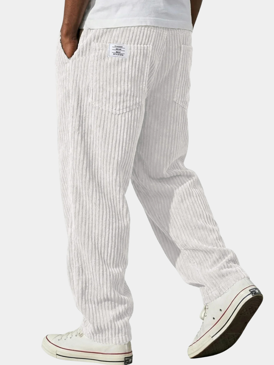 Men's Stretch Trousers Slim Fit Casual Everyday Versatile Comfort