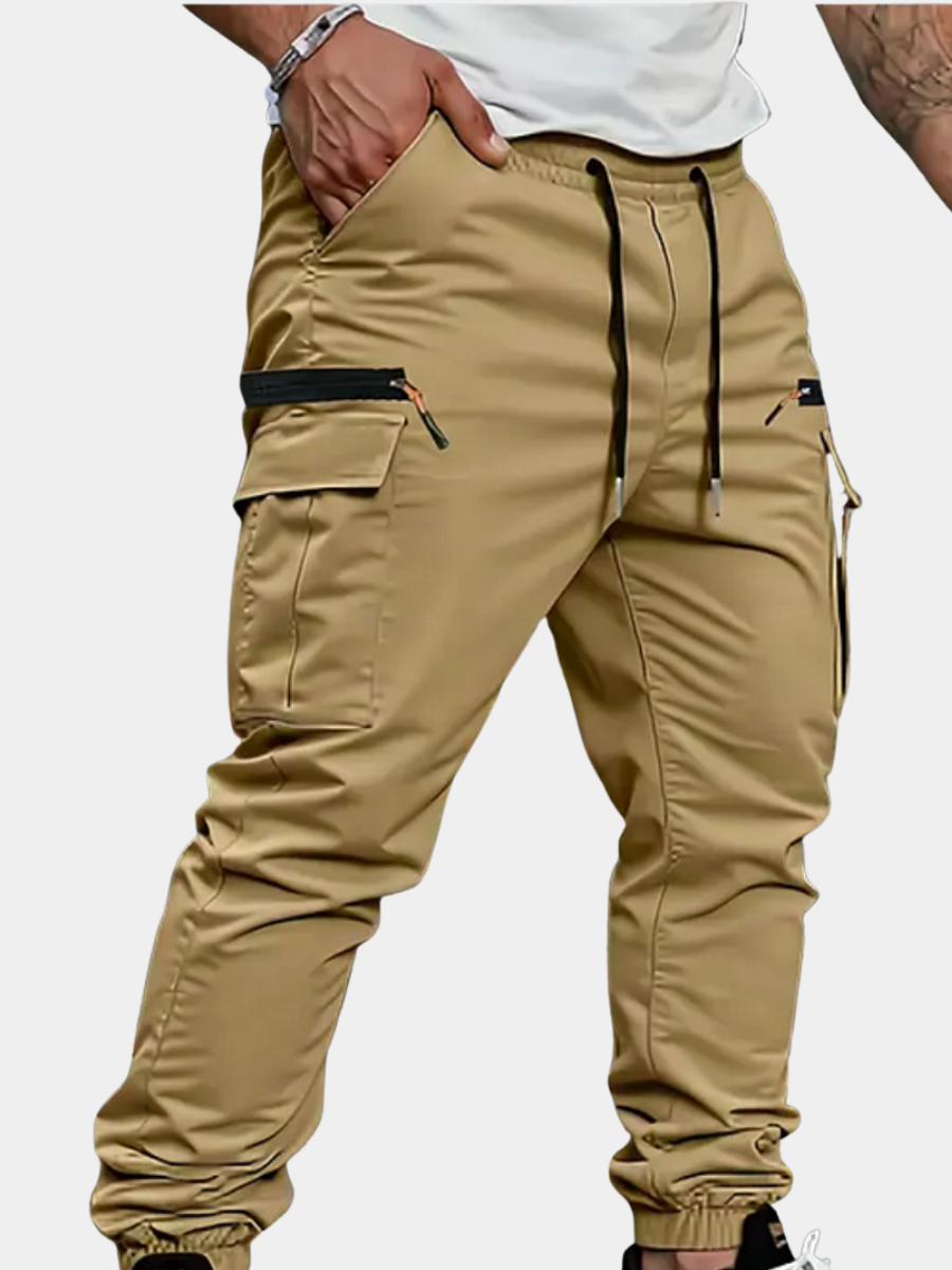 Men's Stretch Jogger Trousers Relaxed Fit Casual Everyday Active Wear