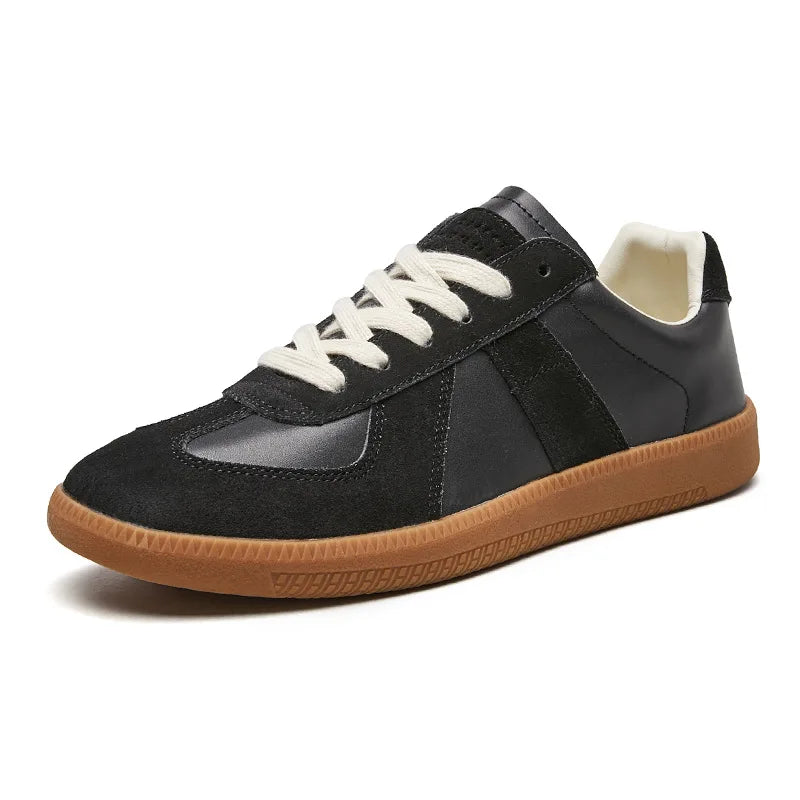 Men's Casual Sneakers Non-Slip Sole Low-Top Lace-Up Trainers Everyday Walking Sport Comfort Versatile Beck