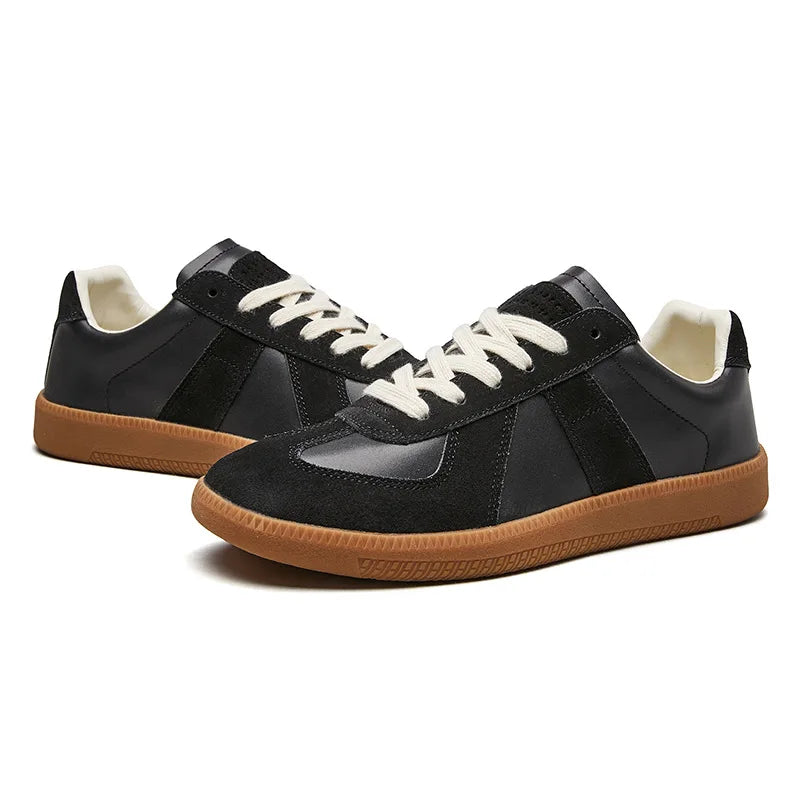Men's Casual Sneakers Non-Slip Sole Low-Top Lace-Up Trainers Everyday Walking Sport Comfort Versatile Beck