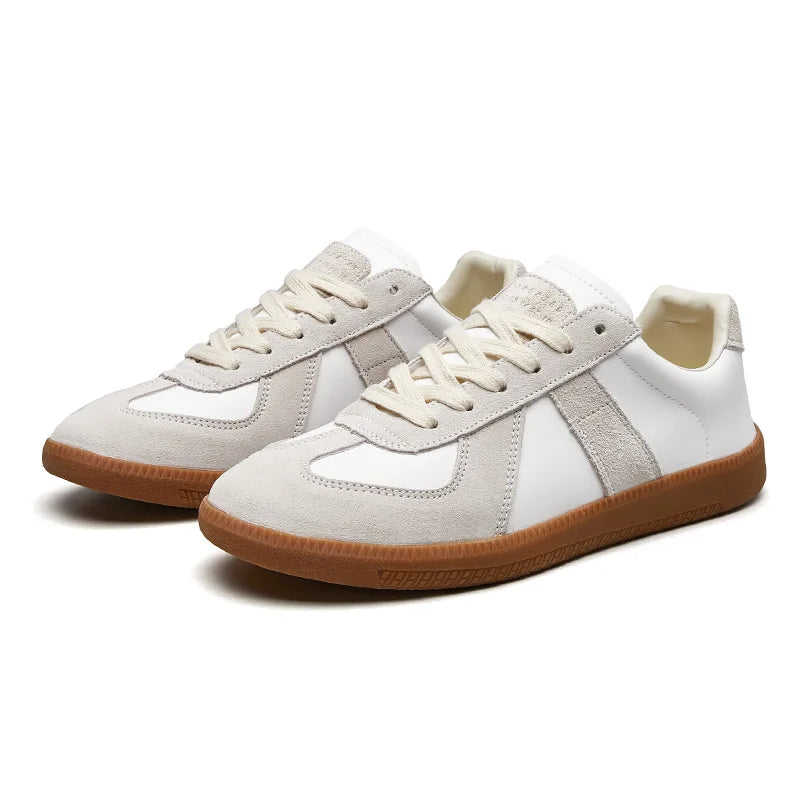 Men's Casual Sneakers Non-Slip Sole Low-Top Lace-Up Trainers Everyday Walking Sport Comfort Versatile Beck