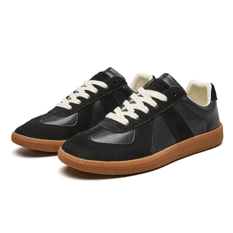 Men's Casual Sneakers Non-Slip Sole Low-Top Lace-Up Trainers Everyday Walking Sport Comfort Versatile Beck