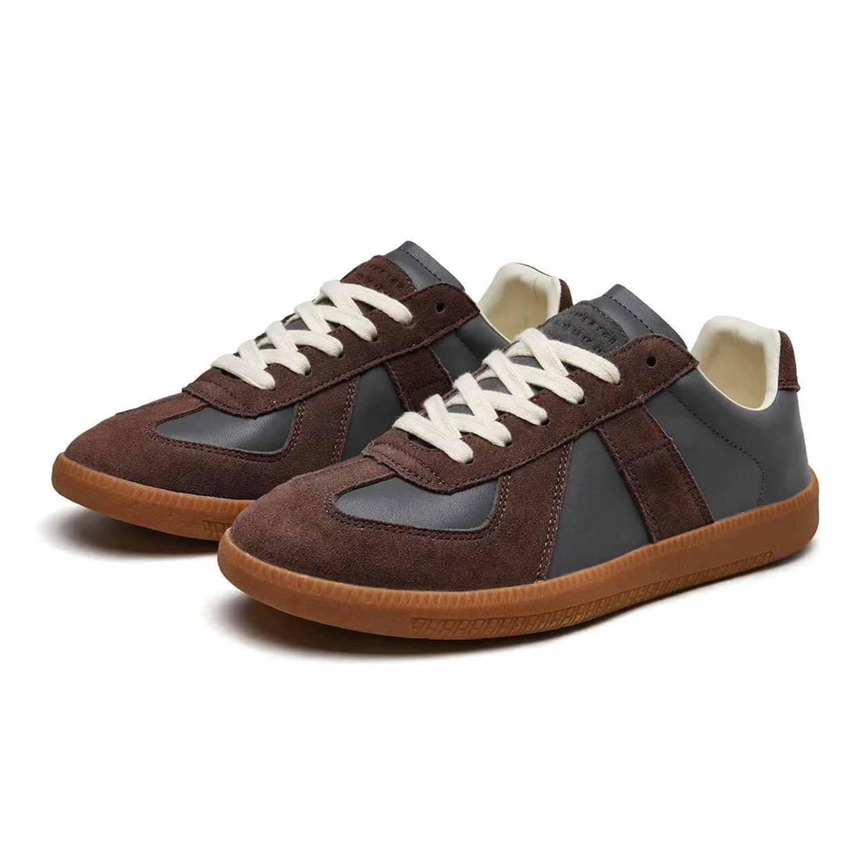 Men's Casual Sneakers Non-Slip Sole Low-Top Lace-Up Trainers Everyday Walking Sport Comfort Versatile Beck