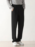 Men's Wide Leg Formal Trousers