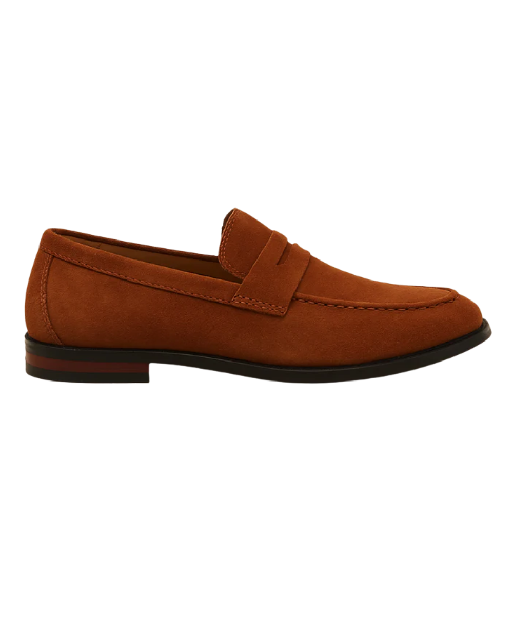 Men's Suede Loafers Slip-On Round Toe Moccasin Classic Smart-Casual Office Formal Casual Everyday Leather Look